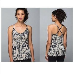Lululemon Open Your Heart Tank Granite Marble  2